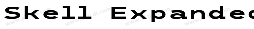 Skell ExpandedBold字体转换